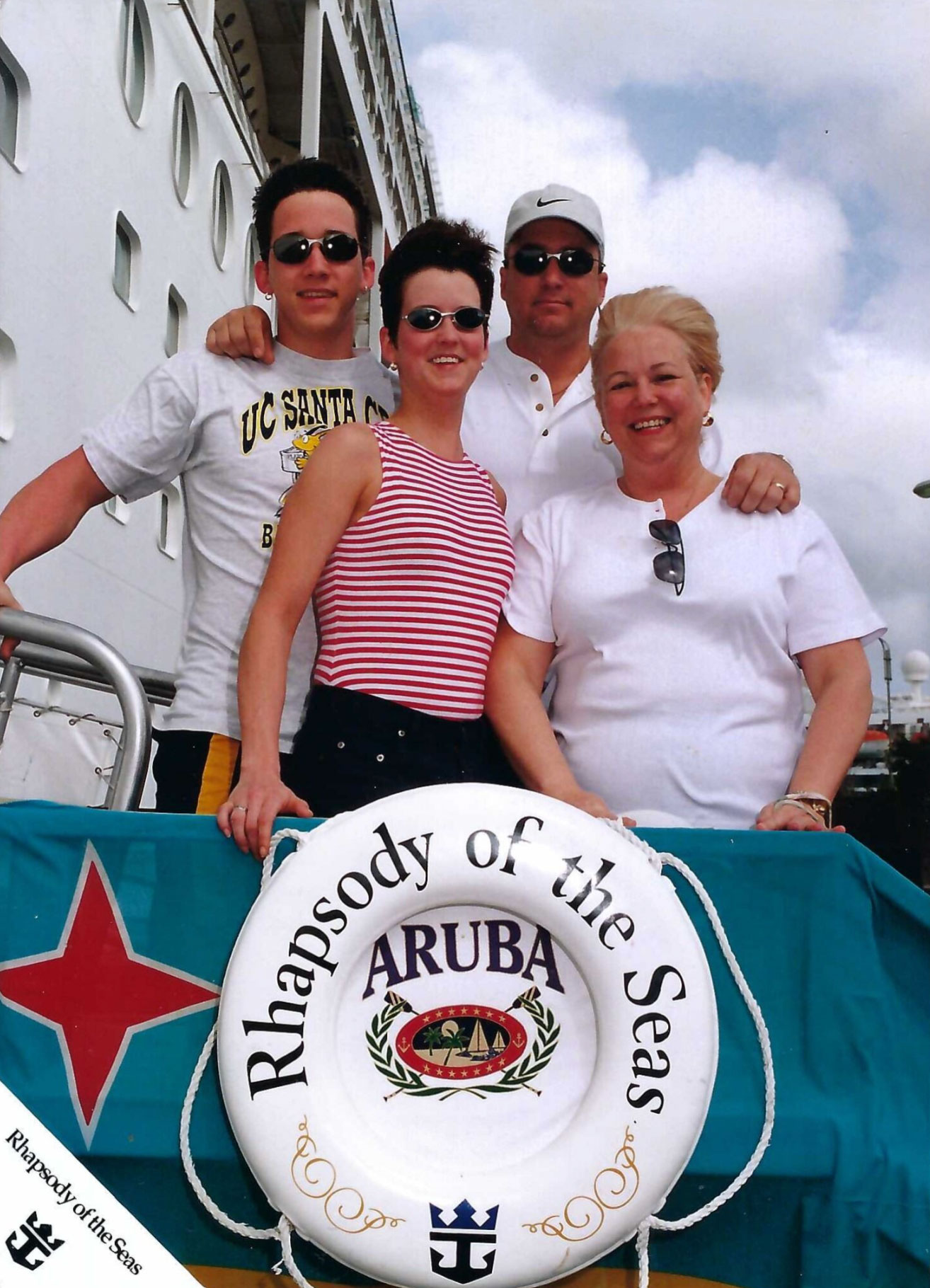 The Bradley Family on Departure Day The Bradley Family on Departure Day