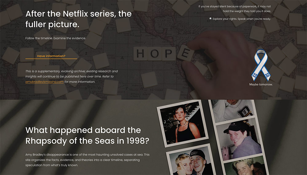 Missing: Amy Bradley